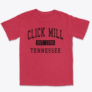 Click Mill Tennessee Classic Established Premium Heavyweight T-shirt