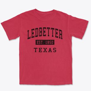 Ledbetter Texas Classic Established Premium Heavyweight T-shirt