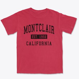 Montclair California Classic Established Premium Heavyweight T-shirt