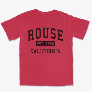 Rouse California Classic Established Premium Heavyweight T-shirt