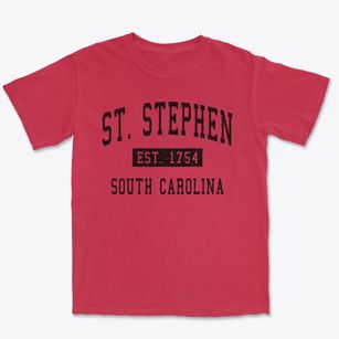 St. Stephen South Carolina Classic Established Premium Heavyweight T-shirt