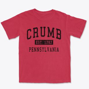 Crumb Pennsylvania Classic Established Premium Heavyweight T-shirt