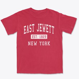 East Jewett New York Classic Established Premium Heavyweight T-shirt