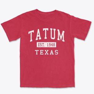 Tatum Texas Classic Established Premium Heavyweight T-shirt
