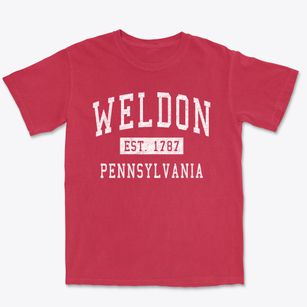 Weldon Pennsylvania Classic Established Premium Heavyweight T-shirt