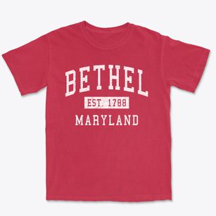 Bethel Maryland Classic Established Premium Heavyweight T-shirt