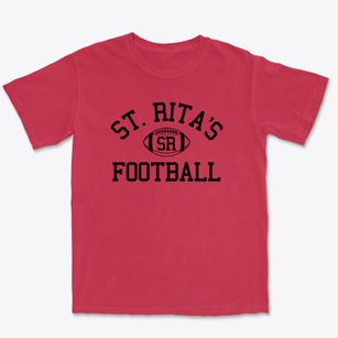 Saint Rita's School Classic Football Premium Heavyweight T-shirt