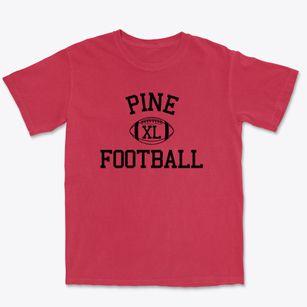 Pine Grove Church School Classic Football Premium Heavyweight T-shirt