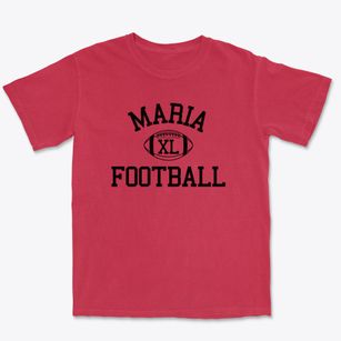 Maria Montessori School Classic Football Premium Heavyweight T-shirt