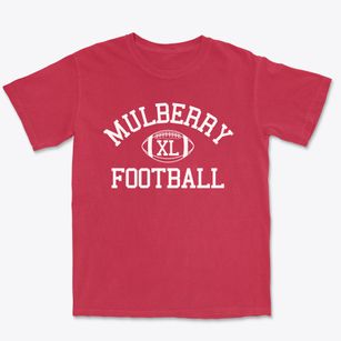 Mulberry School Classic Football Premium Heavyweight T-shirt