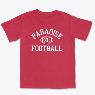Paradise Intermediate School Classic Football Premium Heavyweight T-shirt