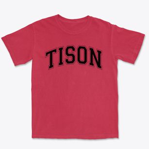 Tison Junior High School Varsity Arch Premium Heavyweight T-shirt