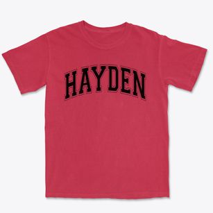 Hayden Middle School Varsity Arch Premium Heavyweight T-shirt