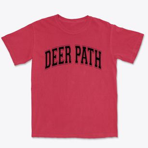 Deer Path Junior High School Varsity Arch Premium Heavyweight T-shirt
