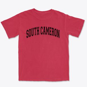 South Cameron Elementary School Varsity Arch Premium Heavyweight T-shirt