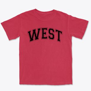 West Intermediate School Varsity Arch Premium Heavyweight T-shirt