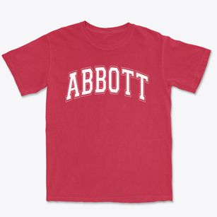 Abbott Middle School Varsity Arch Premium Heavyweight T-shirt