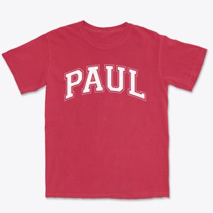 Paul Revere Elementary School Annex Varsity Arch Premium Heavyweight T-shirt