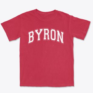 Byron Elementary School Varsity Arch Premium Heavyweight T-shirt