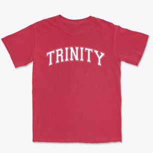 Trinity Christian School Varsity Arch Premium Heavyweight T-shirt