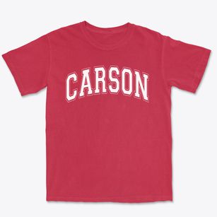 Carson Elementary School Varsity Arch Premium Heavyweight T-shirt