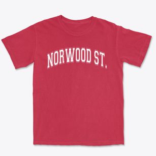 Norwood St. Varsity Arch Premium Heavyweight T-shirt