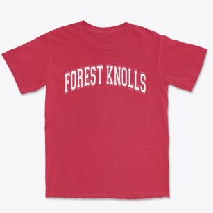 Forest Knolls Elementary School Varsity Arch Premium Heavyweight T-shirt