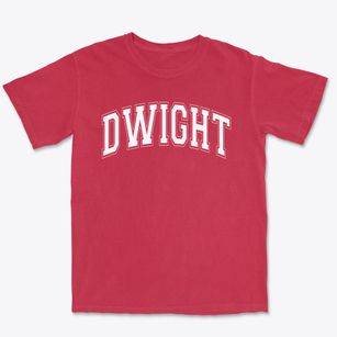 Dwight Elementary School Varsity Arch Premium Heavyweight T-shirt