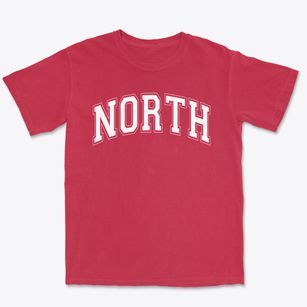 North Junior High School Varsity Arch Premium Heavyweight T-shirt