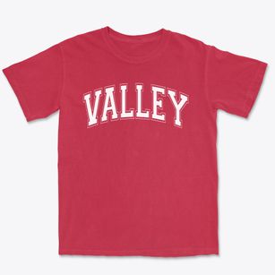 Valley Christian High School Varsity Arch Premium Heavyweight T-shirt
