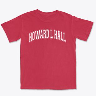 Howard L Hall Elementary School Varsity Arch Premium Heavyweight T-shirt