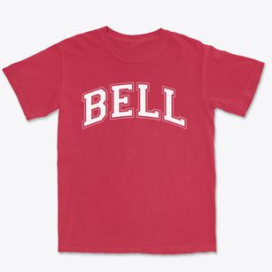 Bell Elementary School Varsity Arch Premium Heavyweight T-shirt