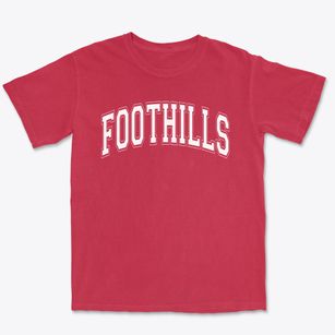 Foothills Elementary School Varsity Arch Premium Heavyweight T-shirt