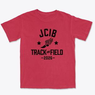 Jefferson County International Baccalaureate School Track and Field Premium Heavyweight T-shirt