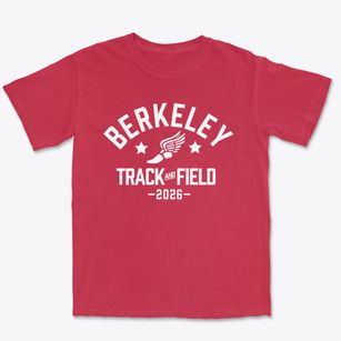 Berkeley School Track and Field Premium Heavyweight T-shirt