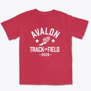 Avalon Elementary School Track and Field Premium Heavyweight T-shirt