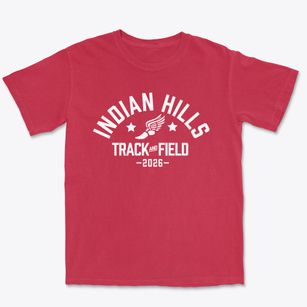 Indian Hills Elementary School Track and Field Premium Heavyweight T-shirt