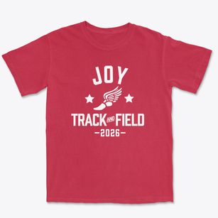 Joy Prep Academy Track and Field Premium Heavyweight T-shirt