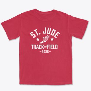 St. Jude Track and Field Premium Heavyweight T-shirt