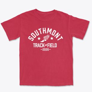 Southmont Elementary School Track and Field Premium Heavyweight T-shirt
