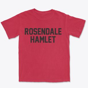 Rosendale Hamlet New York Classic Block Premium Heavyweight T-shirt