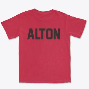 Alton Missouri Classic Block Premium Heavyweight T-shirt