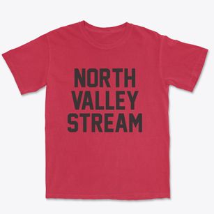 North Valley Stream New York Classic Block Premium Heavyweight T-shirt