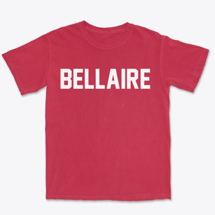 Bellaire Ohio Classic Block Premium Heavyweight T-shirt