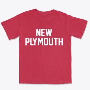New Plymouth Idaho Classic Block Premium Heavyweight T-shirt