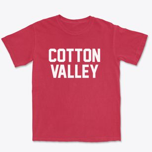 Cotton Valley Louisiana Classic Block Premium Heavyweight T-shirt