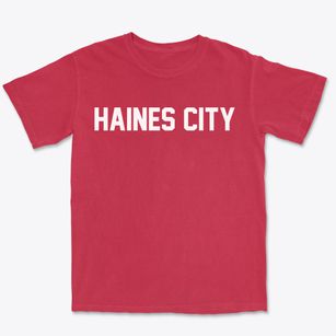 Haines City Florida Classic Block Premium Heavyweight T-shirt