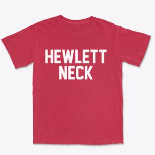 Hewlett Neck New York Classic Block Premium Heavyweight T-shirt
