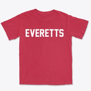 Everetts North Carolina Classic Block Premium Heavyweight T-shirt