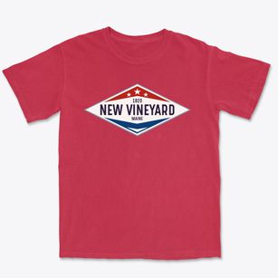 New Vineyard Maine Diamond Star Premium Heavyweight T-shirt